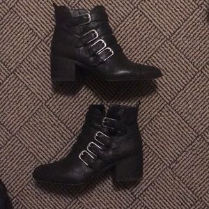 Lucky brand leather boots